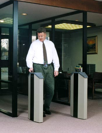 Bruce is walking through Optical Lane