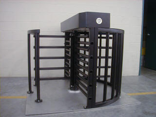 Half Height Turnstile with Hydraulic Speed Control