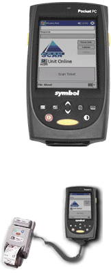 View larger photo of Symbol PPT-8846 Pocket PC terminal.